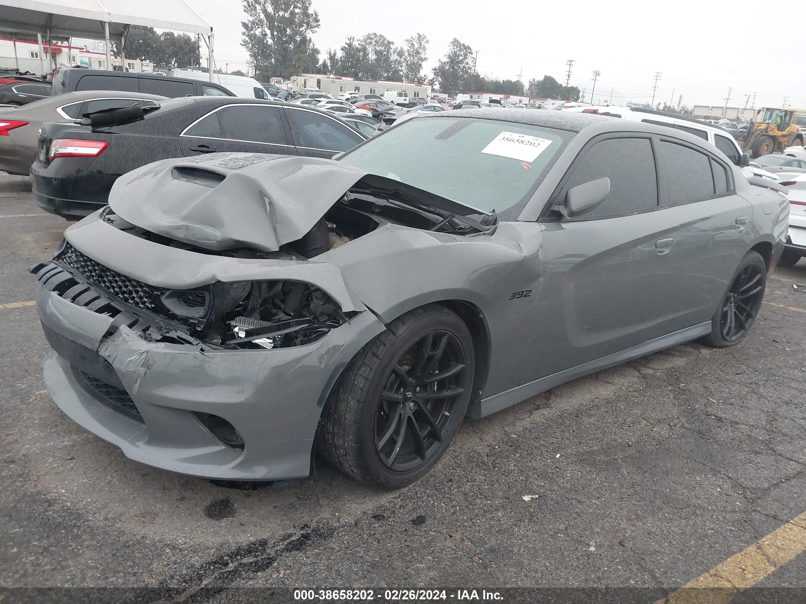 Photo 1 VIN: 2C3CDXGJ8KH520376 - DODGE CHARGER 