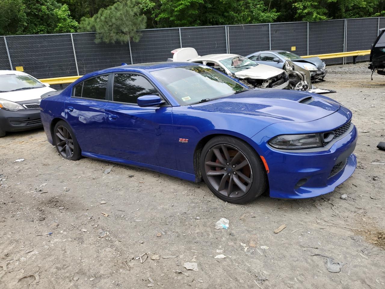 Photo 3 VIN: 2C3CDXGJ8KH599743 - DODGE CHARGER 