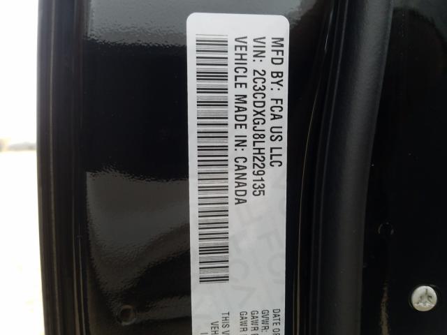 Photo 9 VIN: 2C3CDXGJ8LH229135 - DODGE CHARGER SC 