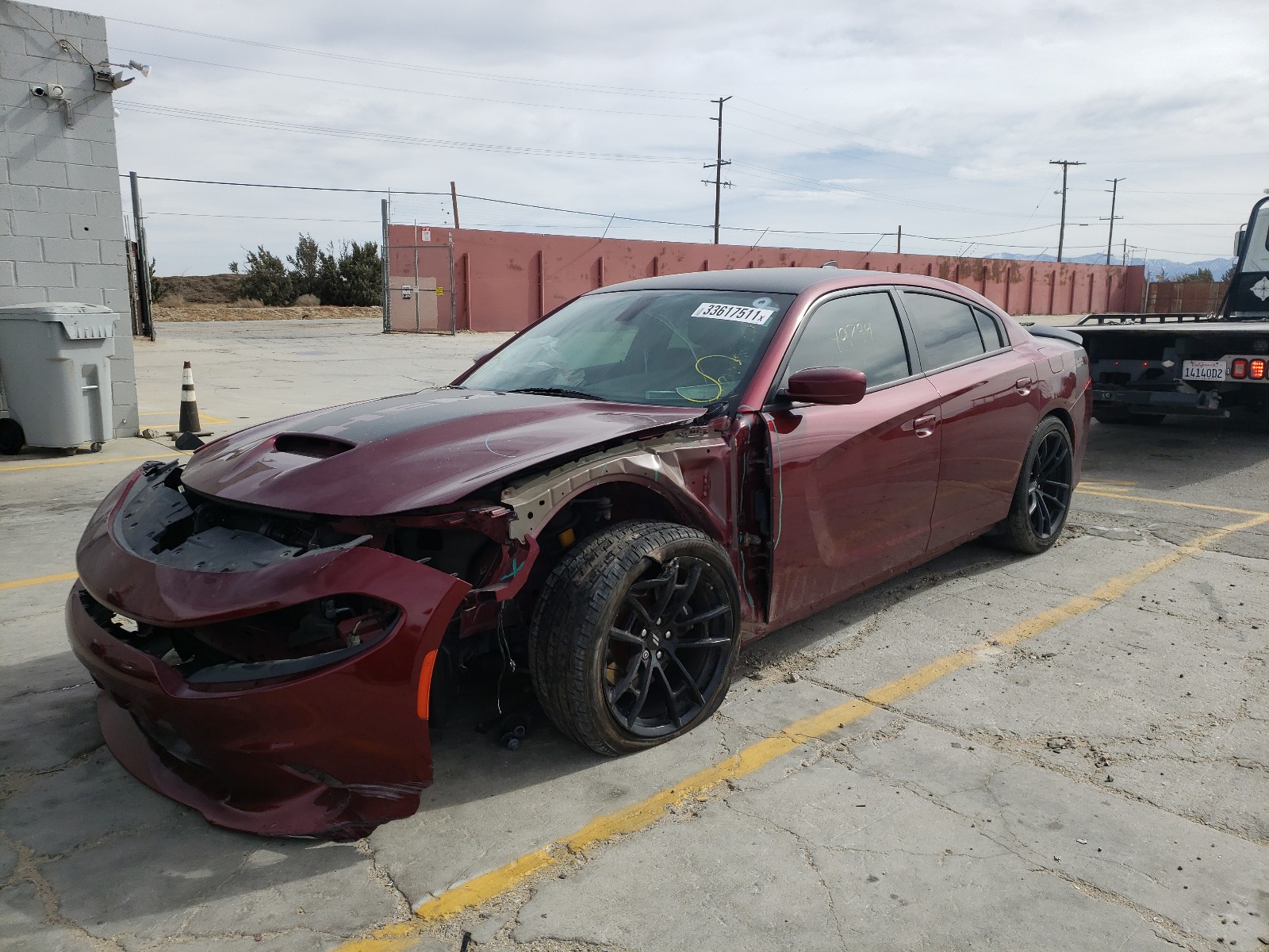 Photo 1 VIN: 2C3CDXGJ9KH630904 - DODGE CHARGER SC 