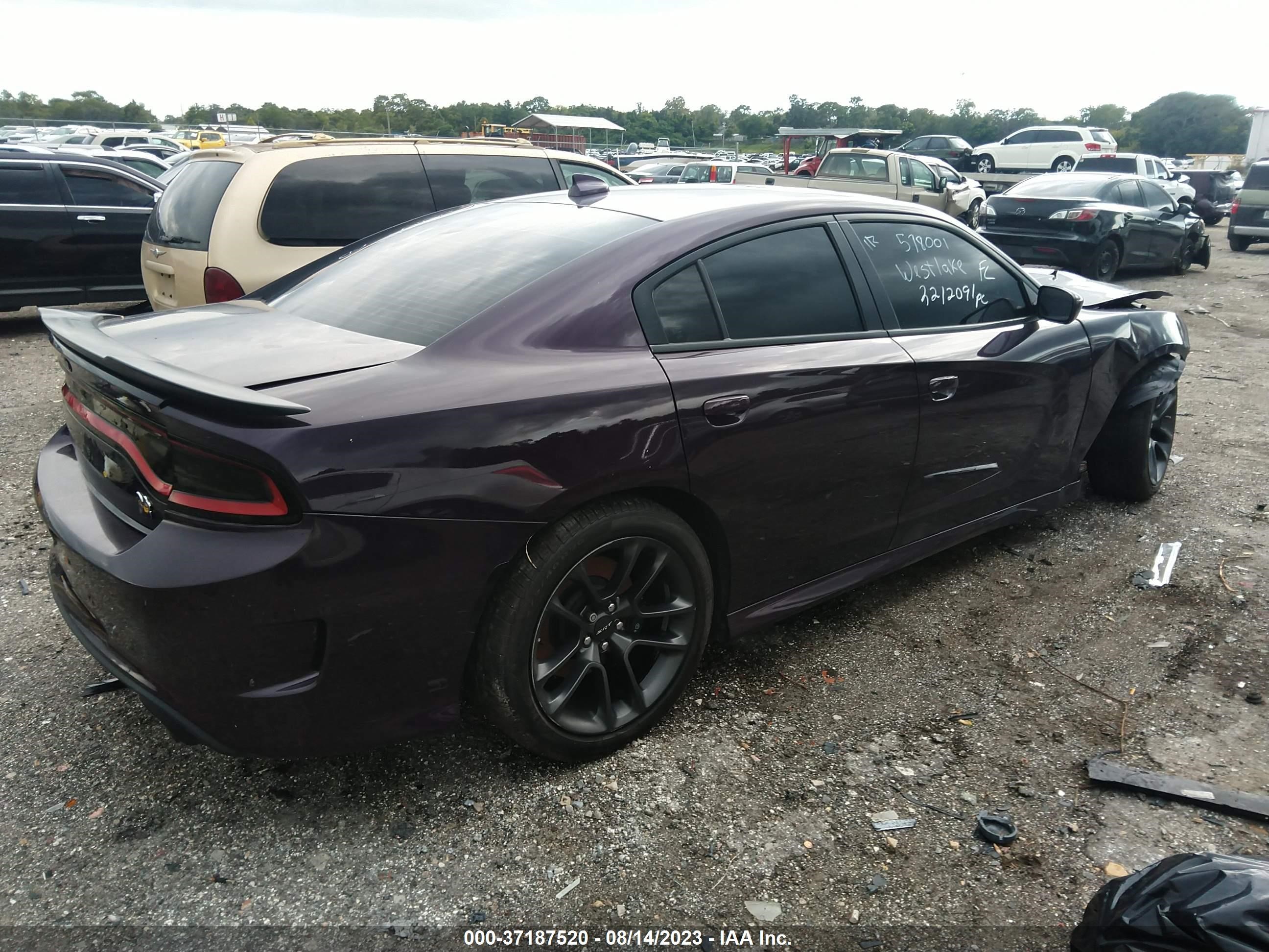 Photo 3 VIN: 2C3CDXGJ9MH578001 - DODGE CHARGER 