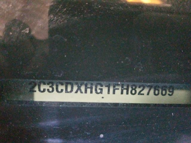 Photo 9 VIN: 2C3CDXHG1FH827669 - DODGE CHARGER SX 