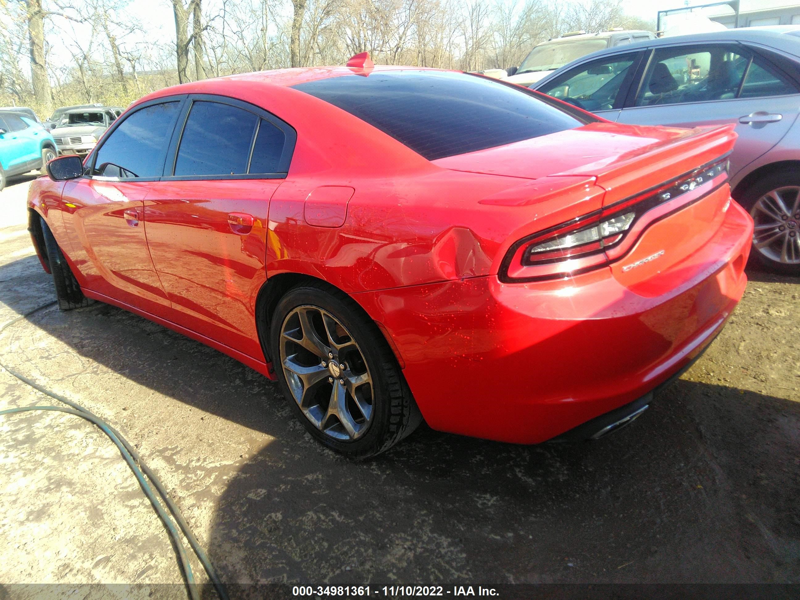 Photo 2 VIN: 2C3CDXHG2FH883720 - DODGE CHARGER 