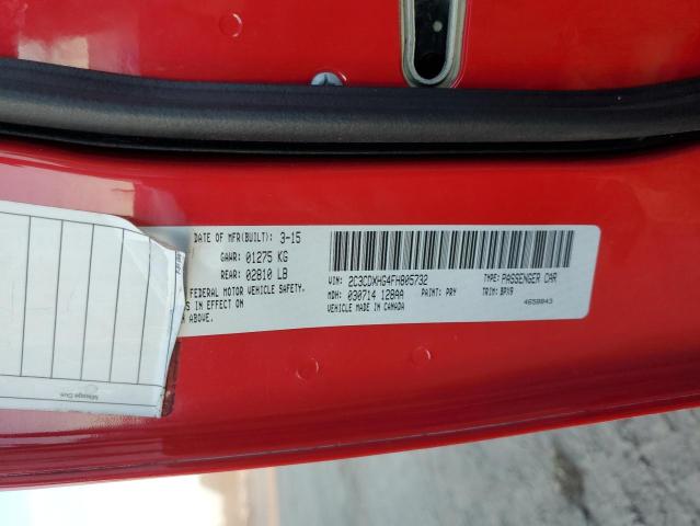 Photo 11 VIN: 2C3CDXHG4FH805732 - DODGE CHARGER 