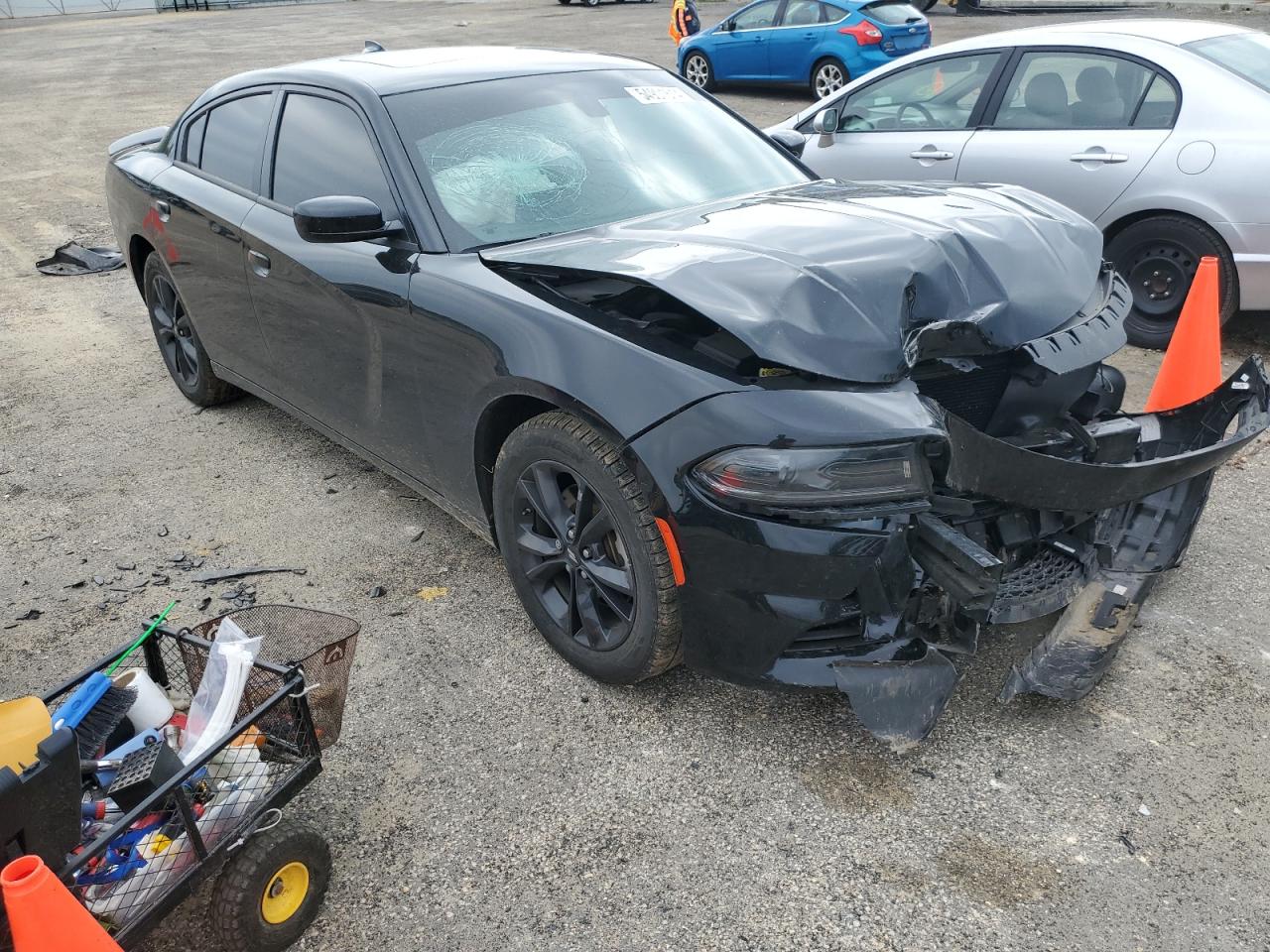 Photo 3 VIN: 2C3CDXJG1NH174107 - DODGE CHARGER 