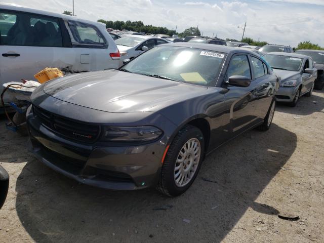 Photo 1 VIN: 2C3CDXKT4JH301275 - DODGE CHARGER PO 