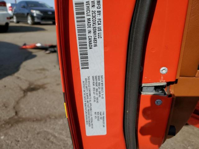 Photo 9 VIN: 2C3CDXL93NH148316 - DODGE CHARGER SR 