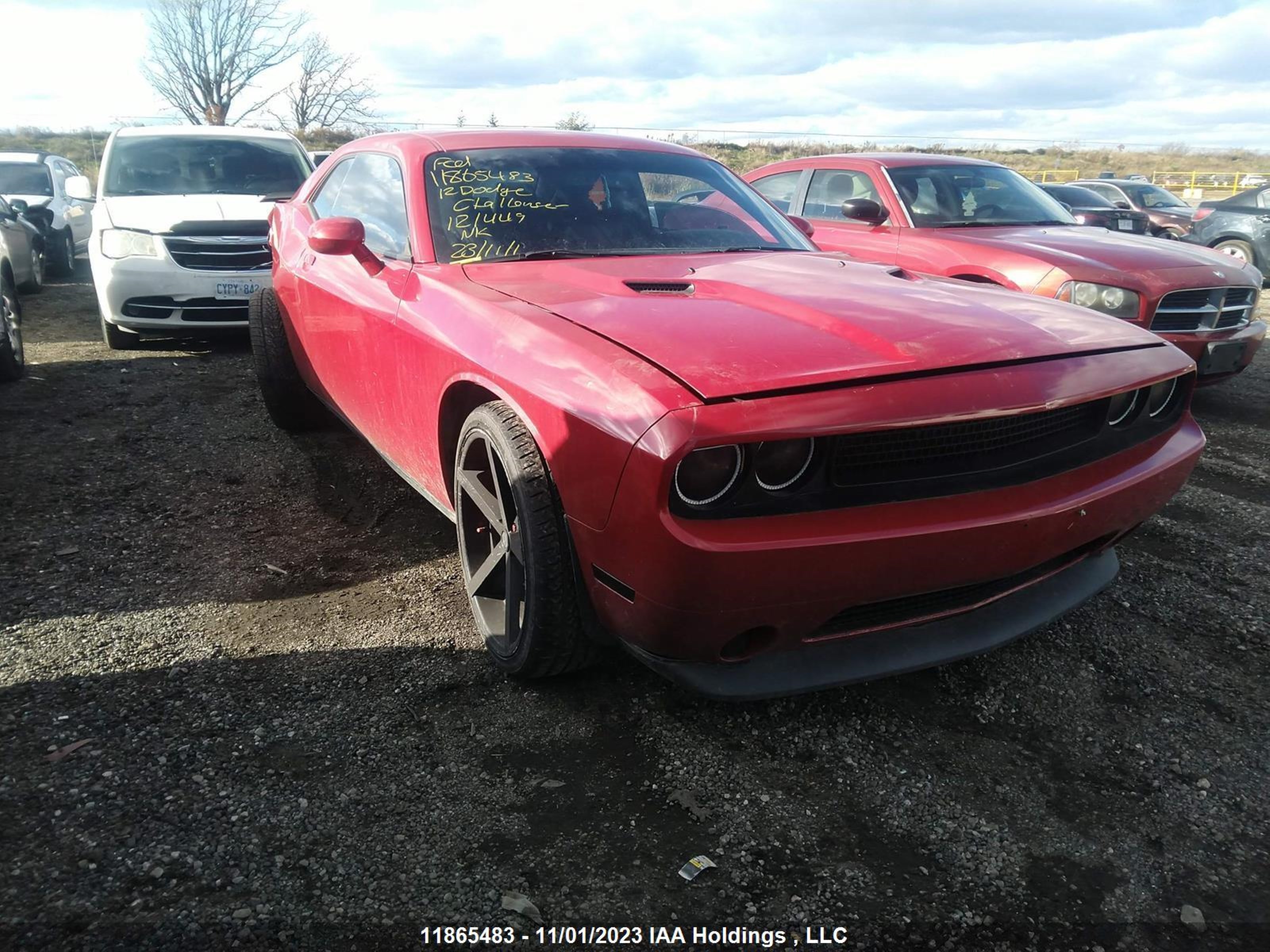 Photo 0 VIN: 2C3CDYAG2CH121449 - DODGE CHALLENGER 