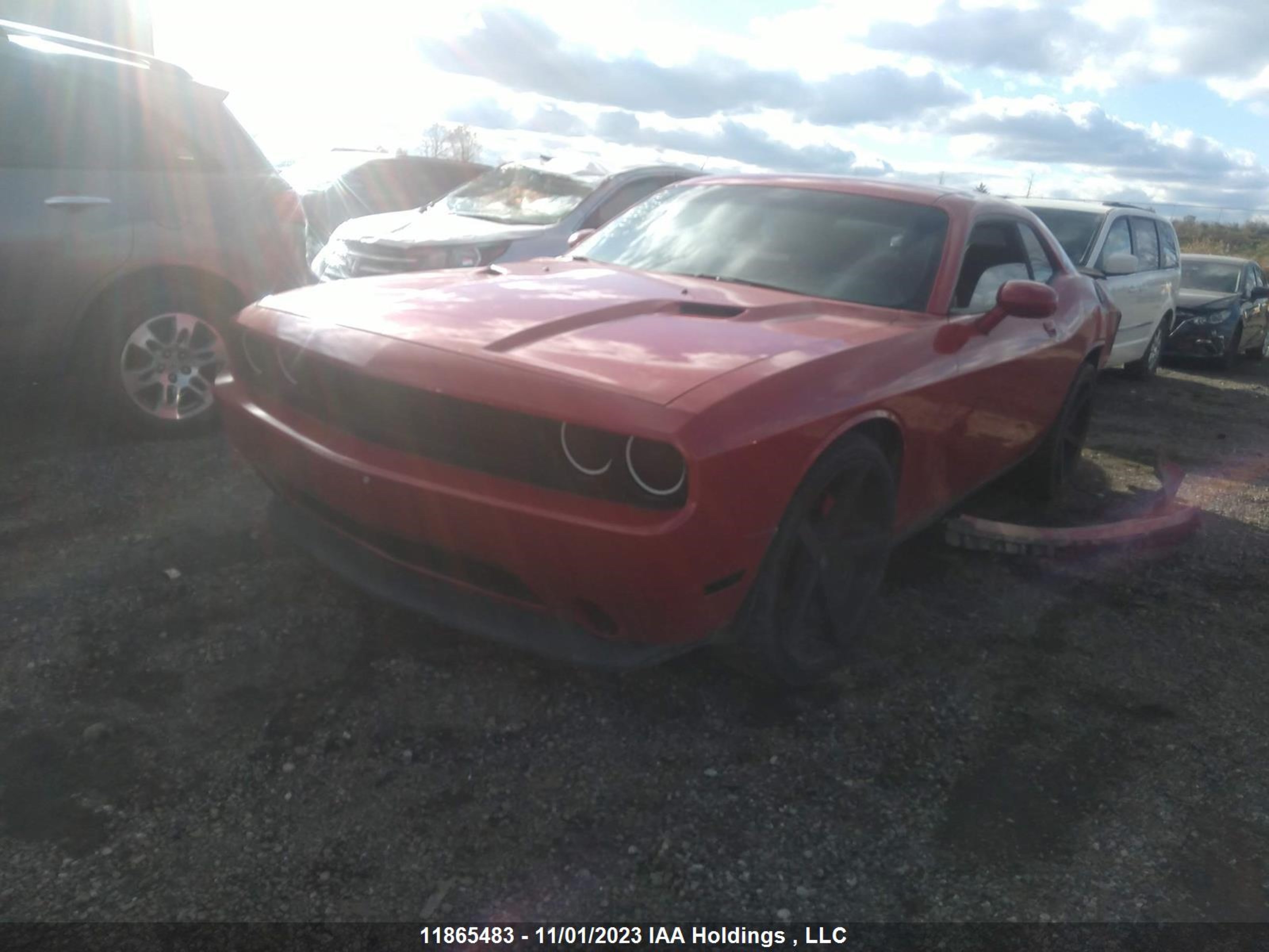 Photo 1 VIN: 2C3CDYAG2CH121449 - DODGE CHALLENGER 