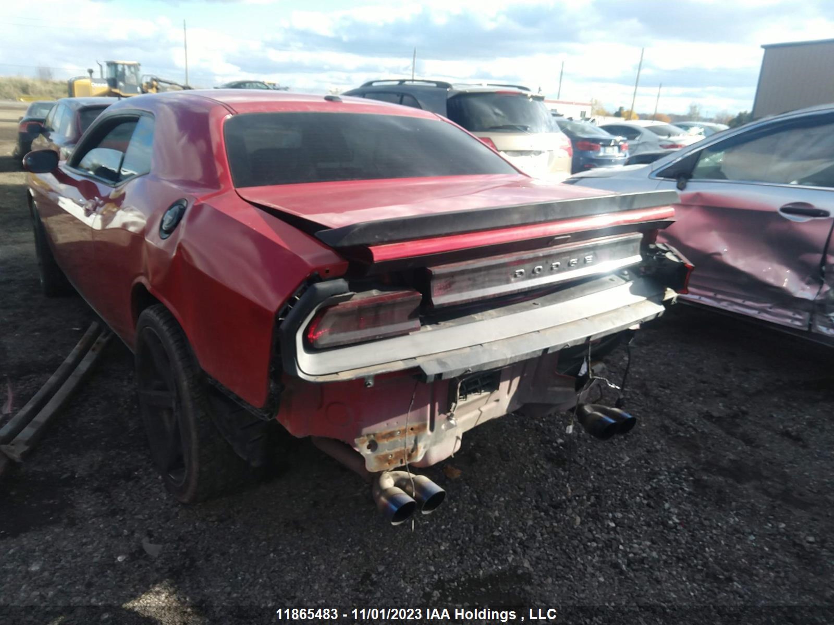 Photo 5 VIN: 2C3CDYAG2CH121449 - DODGE CHALLENGER 