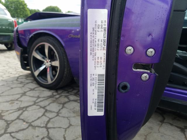 Photo 9 VIN: 2C3CDYBT9EH148727 - DODGE CHALLENGER 