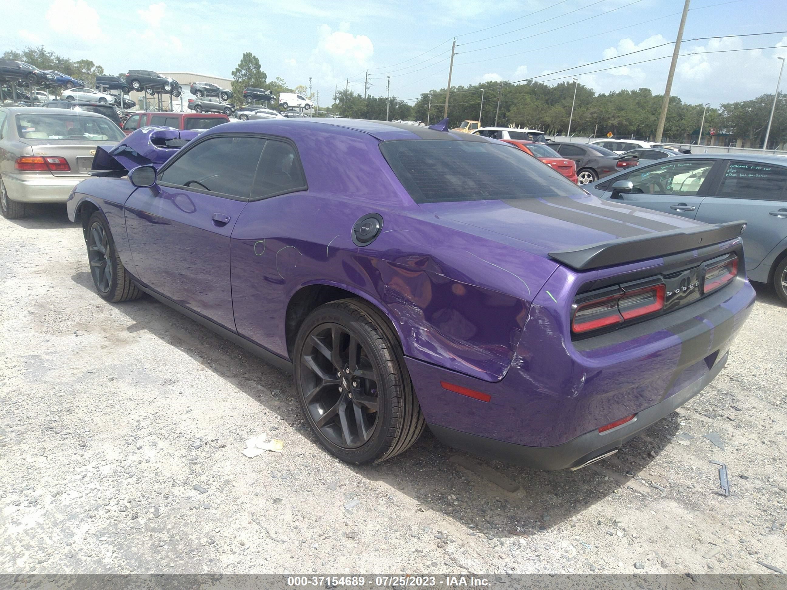 Photo 2 VIN: 2C3CDZAG0KH537049 - DODGE CHALLENGER 