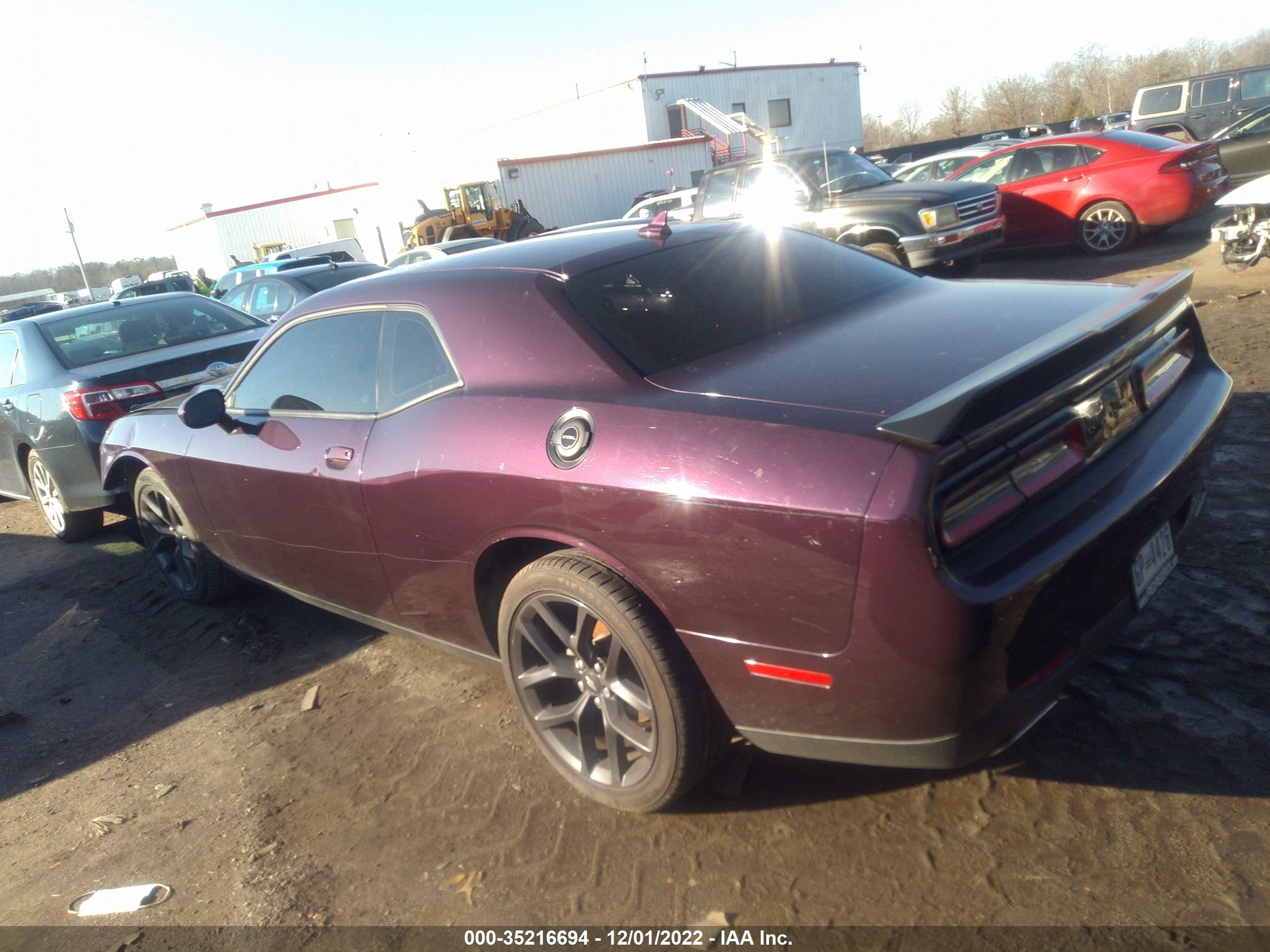 Photo 2 VIN: 2C3CDZAG9MH597298 - DODGE CHALLENGER 