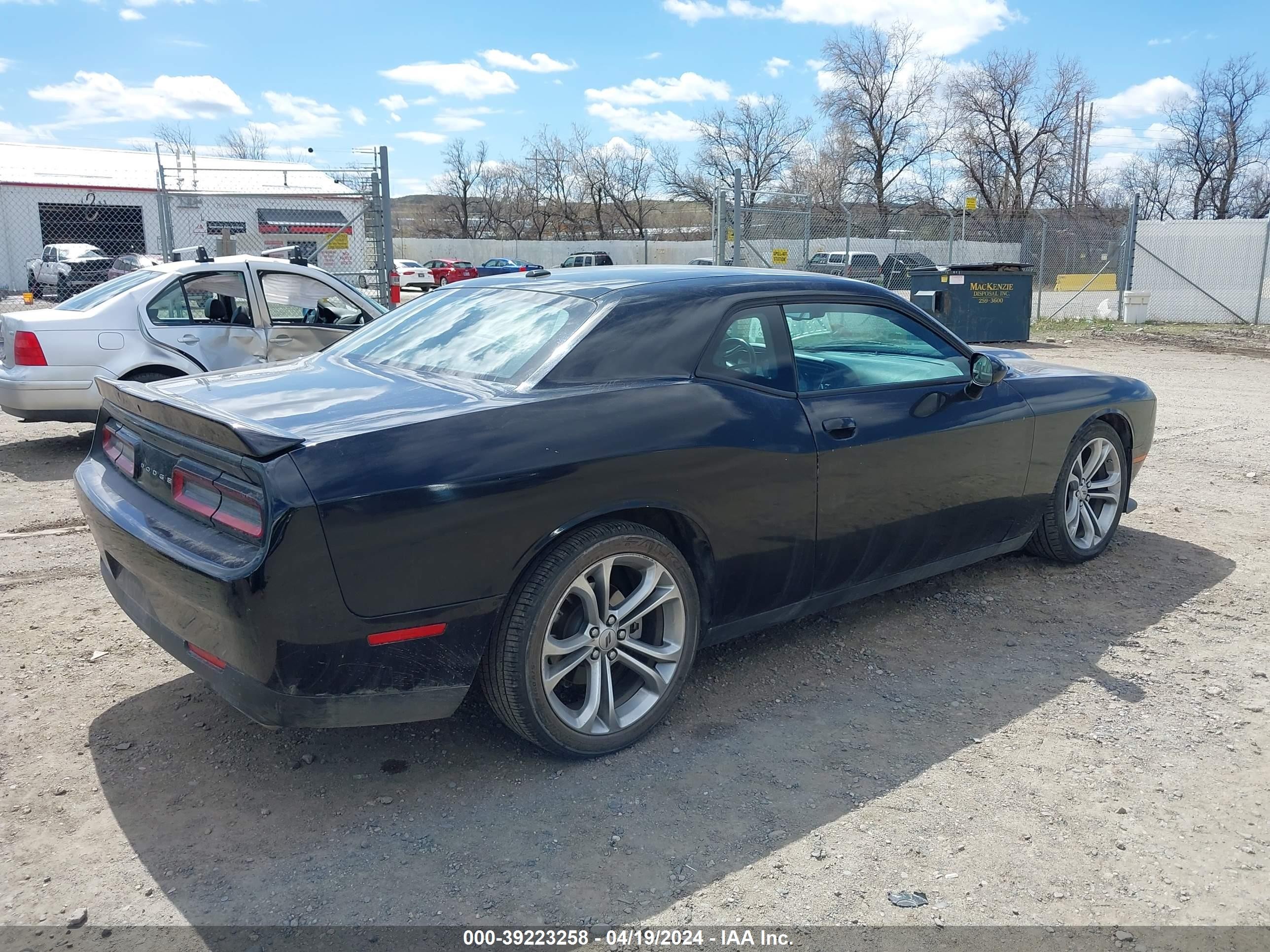 Photo 3 VIN: 2C3CDZBT2NH131869 - DODGE CHALLENGER 