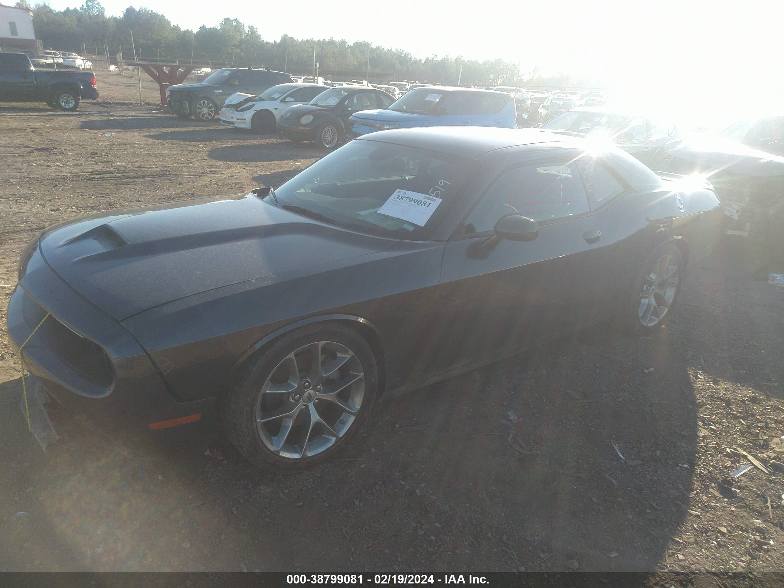 Photo 1 VIN: 2C3CDZJG0NH249780 - DODGE CHALLENGER 