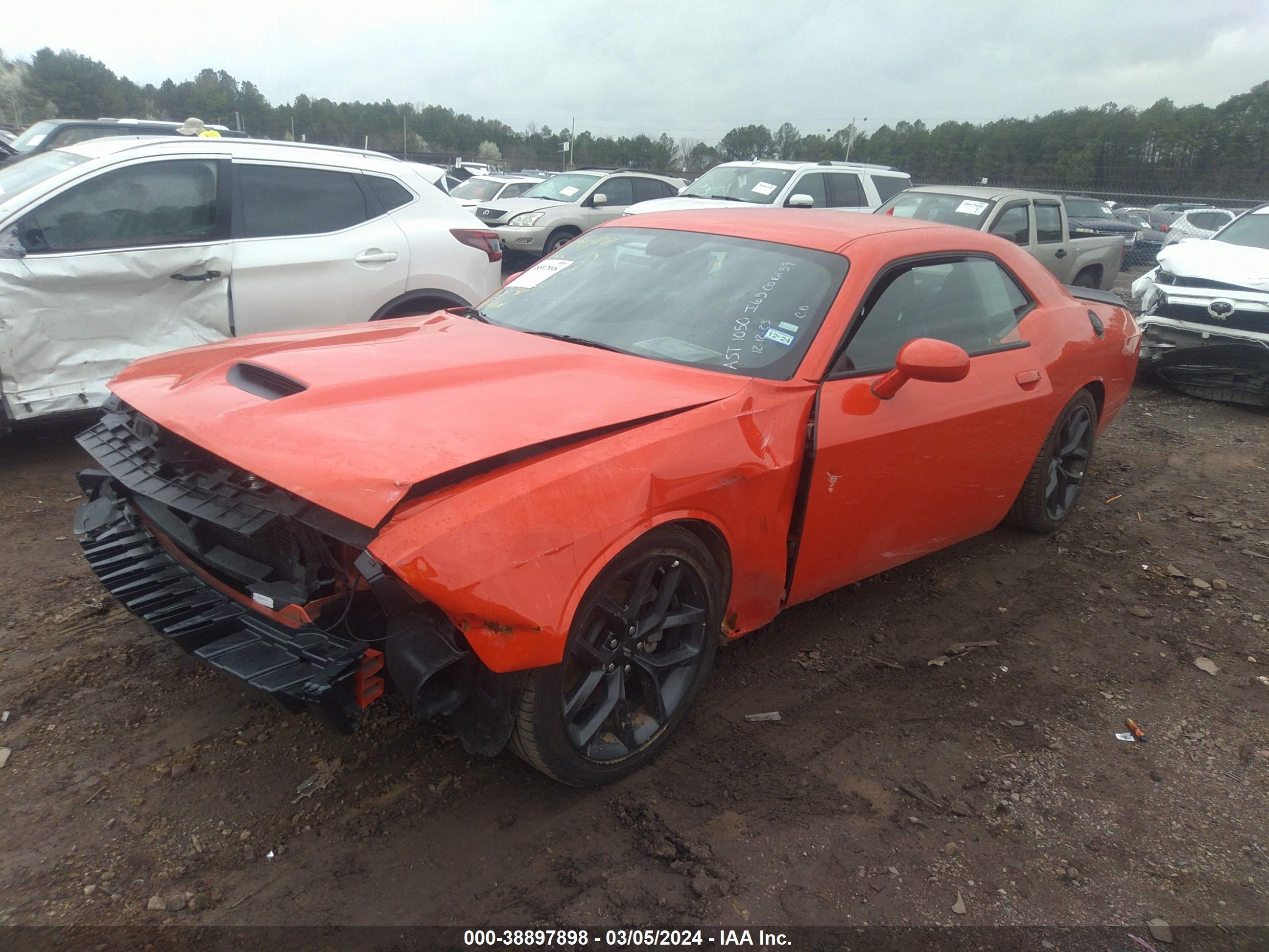 Photo 1 VIN: 2C3CDZJG8NH263734 - DODGE CHALLENGER 