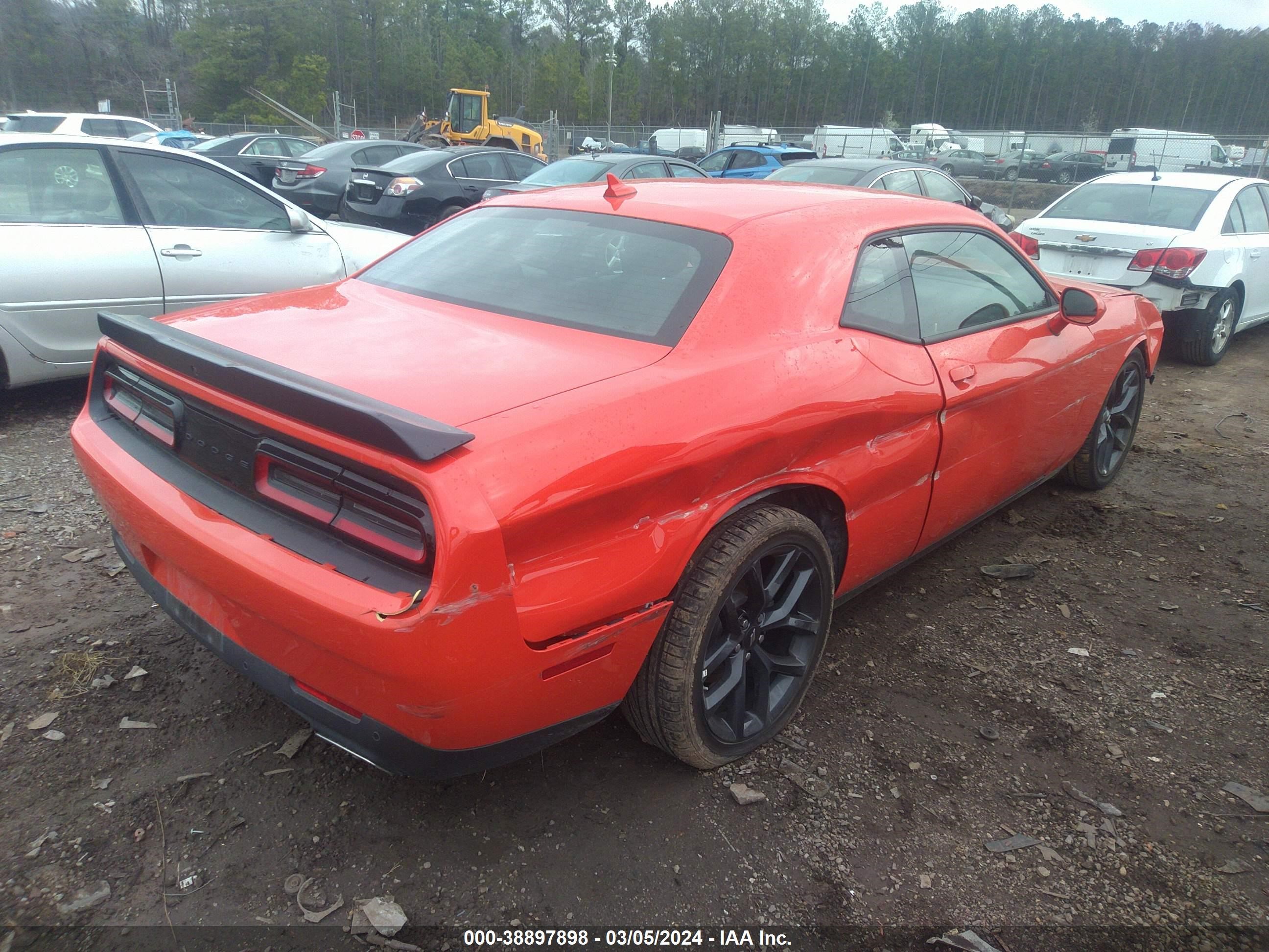 Photo 3 VIN: 2C3CDZJG8NH263734 - DODGE CHALLENGER 