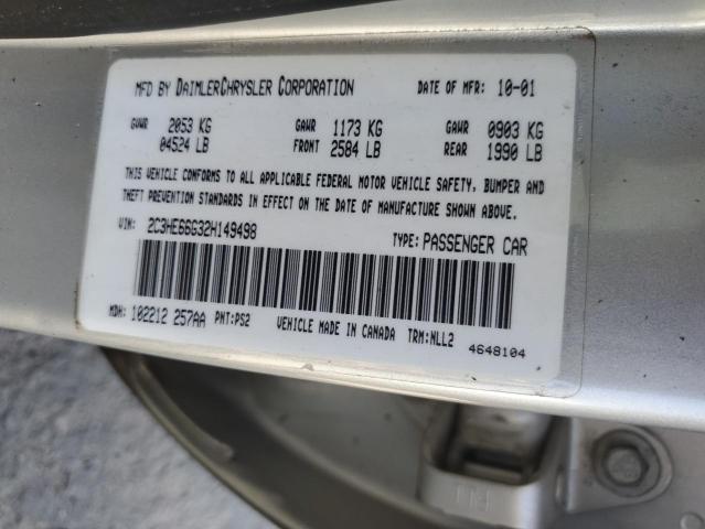 Photo 11 VIN: 2C3HE66G32H149498 - CHRYSLER 300 