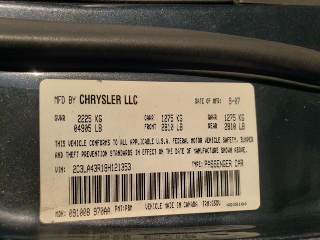 Photo 12 VIN: 2C3LA43R18H121353 - CHRYSLER 300 LX 