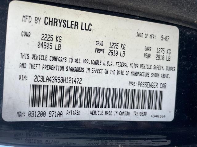 Photo 9 VIN: 2C3LA43R98H121472 - CHRYSLER 300 