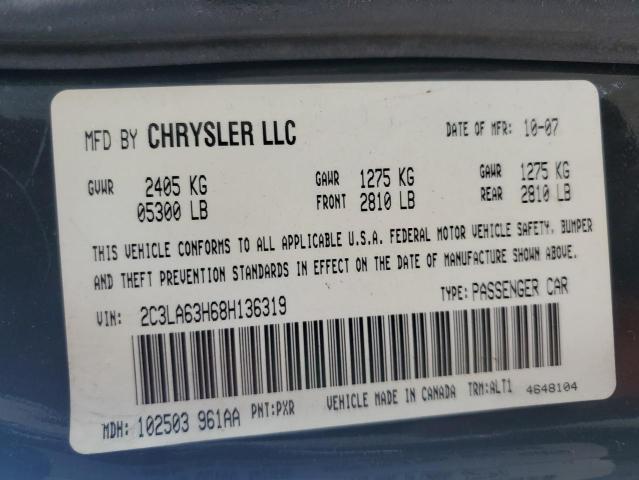 Photo 11 VIN: 2C3LA63H68H136319 - CHRYSLER 300C 