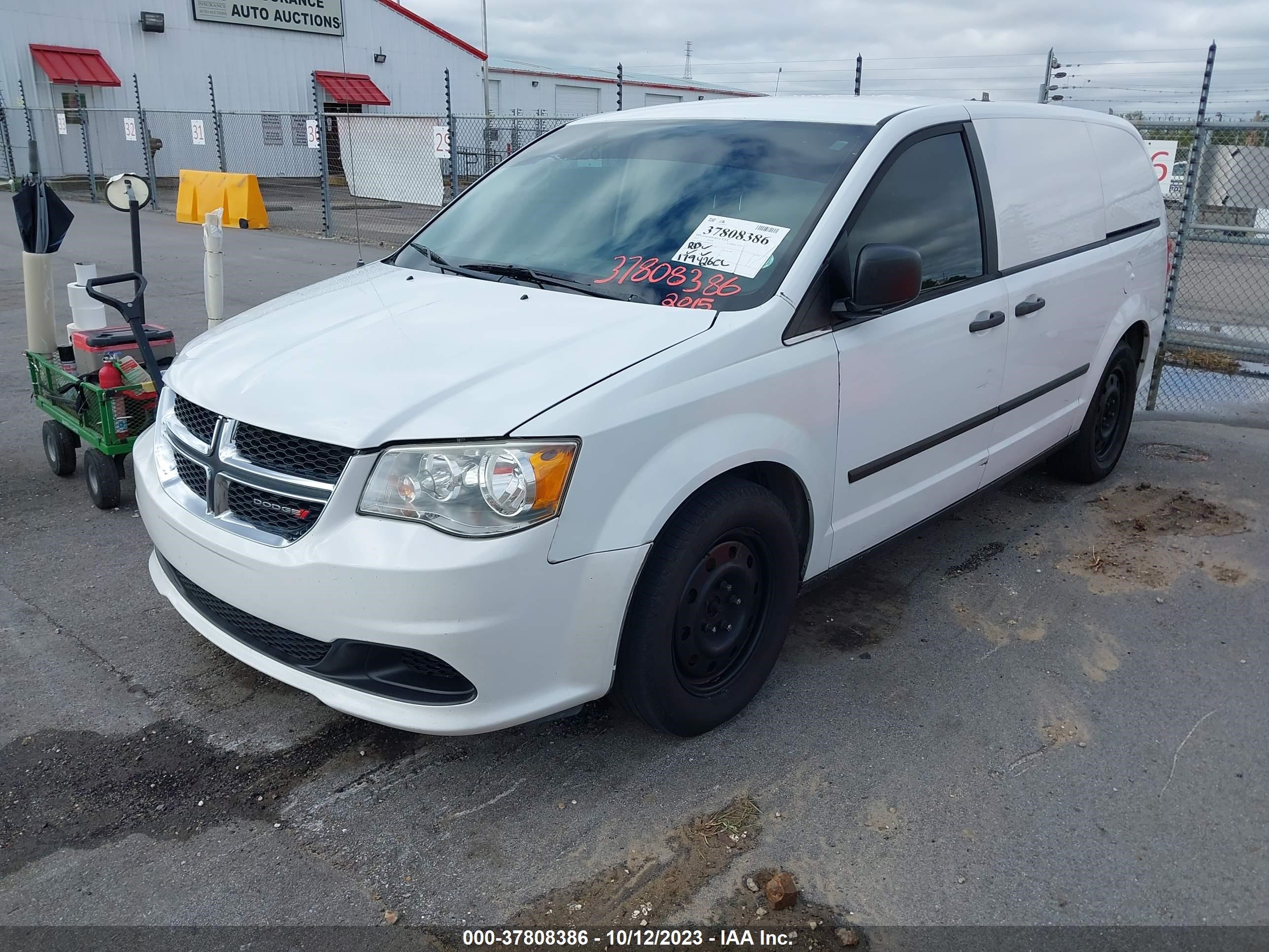 Photo 1 VIN: 2C4JRGAG8FR581471 - RAM CARGO VAN TRADESMAN 