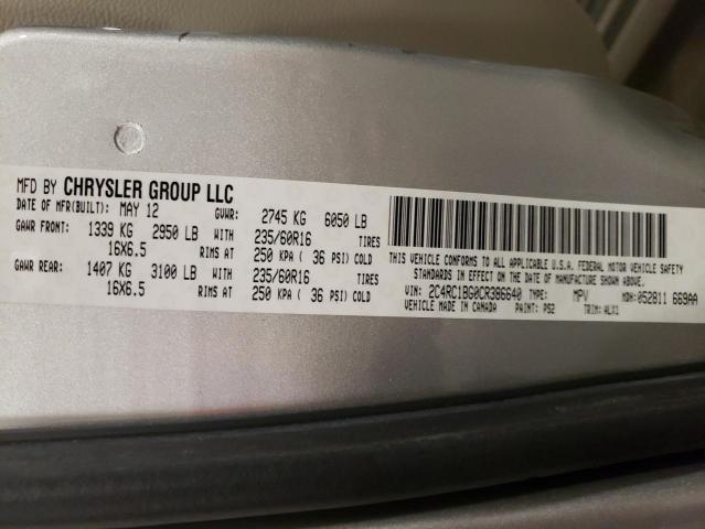 Photo 12 VIN: 2C4RC1BG0CR386640 - CHRYSLER TOWN & COU 