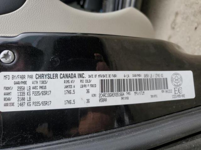 Photo 9 VIN: 2C4RC1BG0ER351664 - CHRYSLER TOWN & COU 