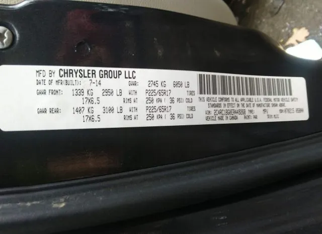 Photo 8 VIN: 2C4RC1BG0ER449268 - CHRYSLER TOWN & COUNTRY 