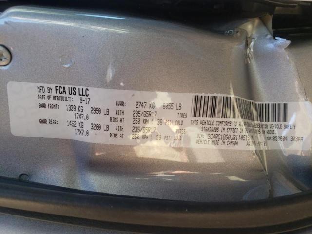 Photo 9 VIN: 2C4RC1BG0JR110519 - CHRYSLER PACIFICA T 