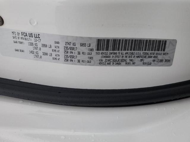 Photo 12 VIN: 2C4RC1BG0JR182241 - CHRYSLER PACIFICA T 