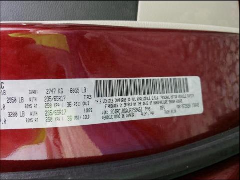 Photo 9 VIN: 2C4RC1BG0JR252451 - CHRYSLER PACIFICA T 