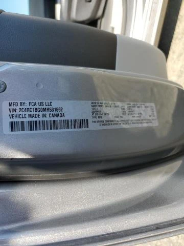 Photo 12 VIN: 2C4RC1BG0MR531662 - CHRYSLER PACIFICA T 