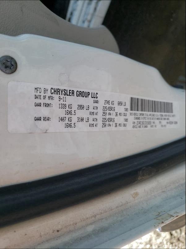 Photo 9 VIN: 2C4RC1BG1CR150269 - CHRYSLER TOWN &AMP COU 