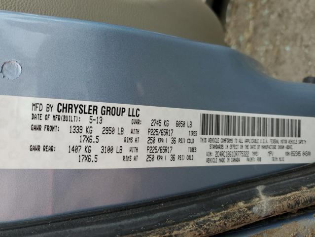 Photo 12 VIN: 2C4RC1BG1DR775322 - CHRYSLER TOWN & COU 