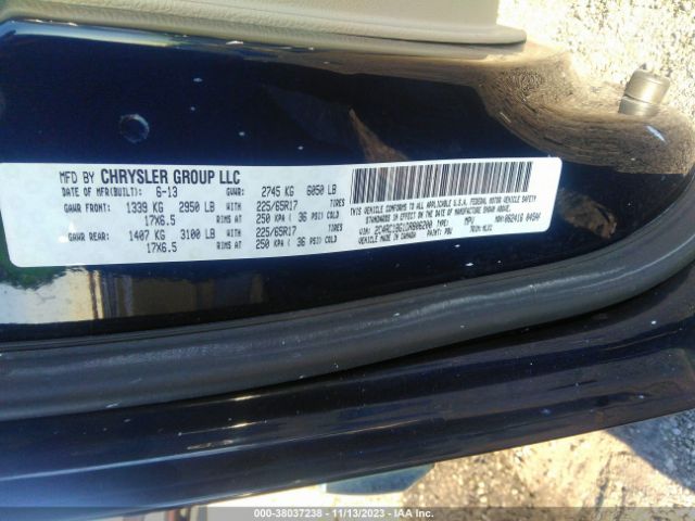 Photo 8 VIN: 2C4RC1BG1DR806200 - CHRYSLER TOWN & COUNTRY 