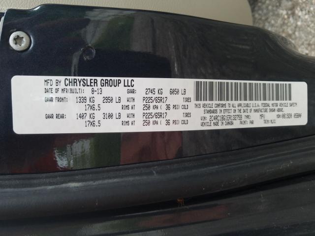 Photo 9 VIN: 2C4RC1BG1ER132759 - CHRYSLER TOWN &AMP COU 