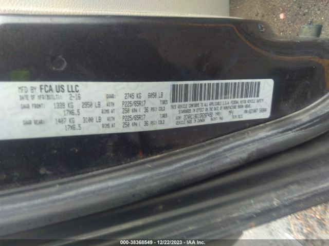 Photo 8 VIN: 2C4RC1BG1GR287492 - CHRYSLER TOWN & COUNTRY 