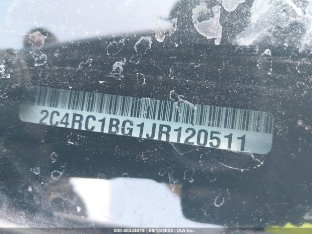 Photo 8 VIN: 2C4RC1BG1JR120511 - CHRYSLER PACIFICA 