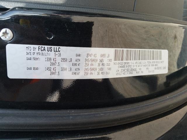 Photo 9 VIN: 2C4RC1BG1JR204361 - CHRYSLER PACIFICA 