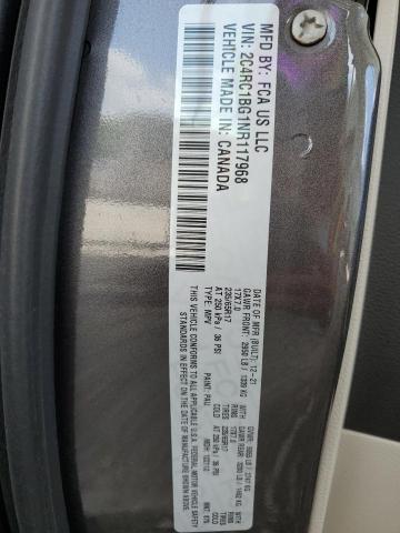 Photo 12 VIN: 2C4RC1BG1NR117968 - CHRYSLER PACIFICA 