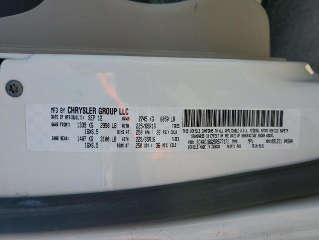 Photo 12 VIN: 2C4RC1BG2DR577171 - CHRYSLER TOWN & COU 