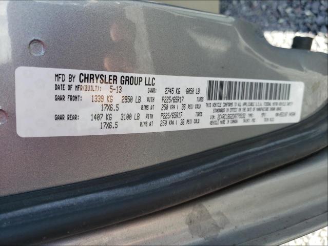 Photo 9 VIN: 2C4RC1BG2DR779332 - CHRYSLER TOWN &AMP COU 