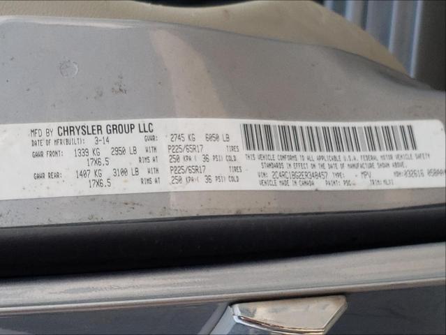 Photo 9 VIN: 2C4RC1BG2ER348457 - CHRYSLER TOWN &AMP COU 