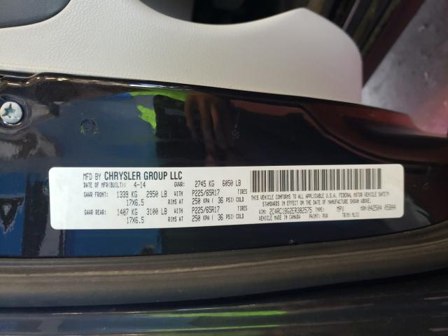 Photo 9 VIN: 2C4RC1BG2ER382575 - CHRYSLER TOWN & COU 