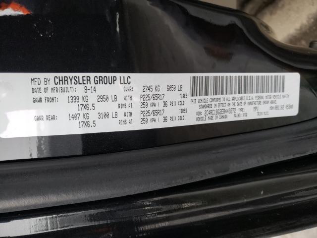 Photo 9 VIN: 2C4RC1BG2ER449272 - CHRYSLER TOWN &AMP COU 