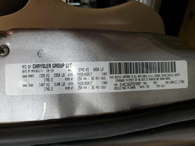 Photo 12 VIN: 2C4RC1BG2FR570997 - CHRYSLER MINIVAN 