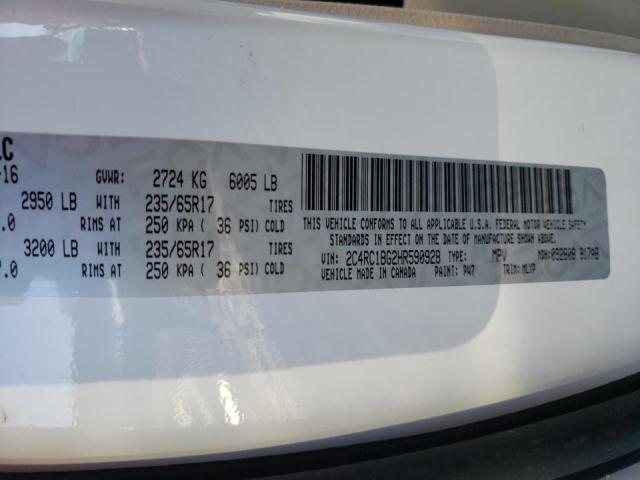 Photo 9 VIN: 2C4RC1BG2HR590928 - CHRYSLER PACIFICA T 