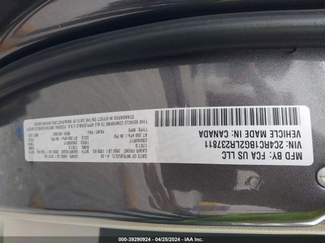 Photo 8 VIN: 2C4RC1BG2LR237811 - CHRYSLER PACIFICA 