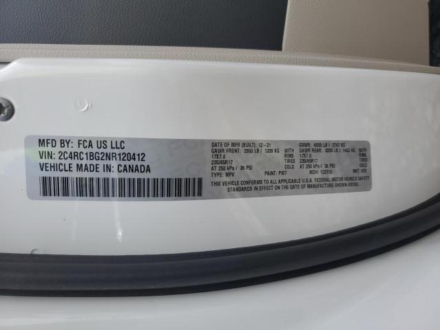 Photo 13 VIN: 2C4RC1BG2NR120412 - CHRYSLER PACIFICA T 